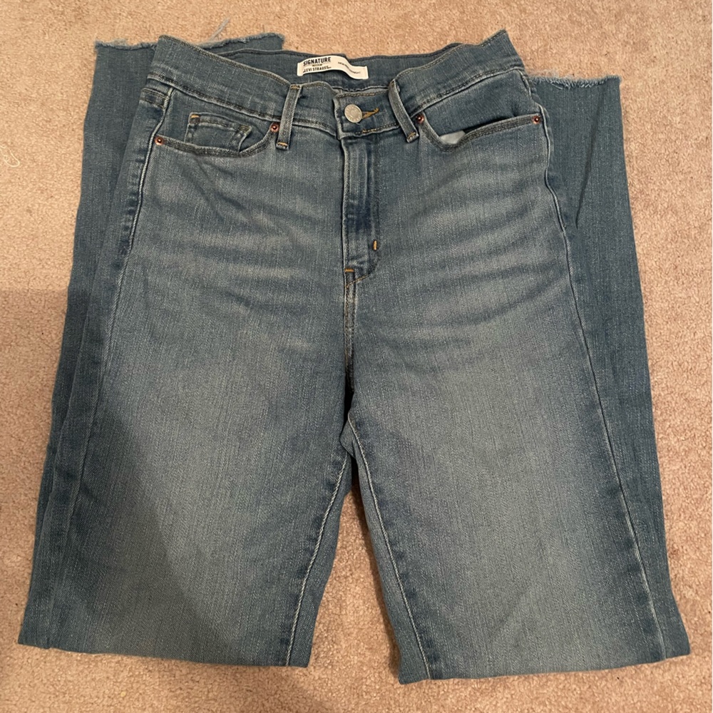Levi’s high rise straight leg jeans NWT